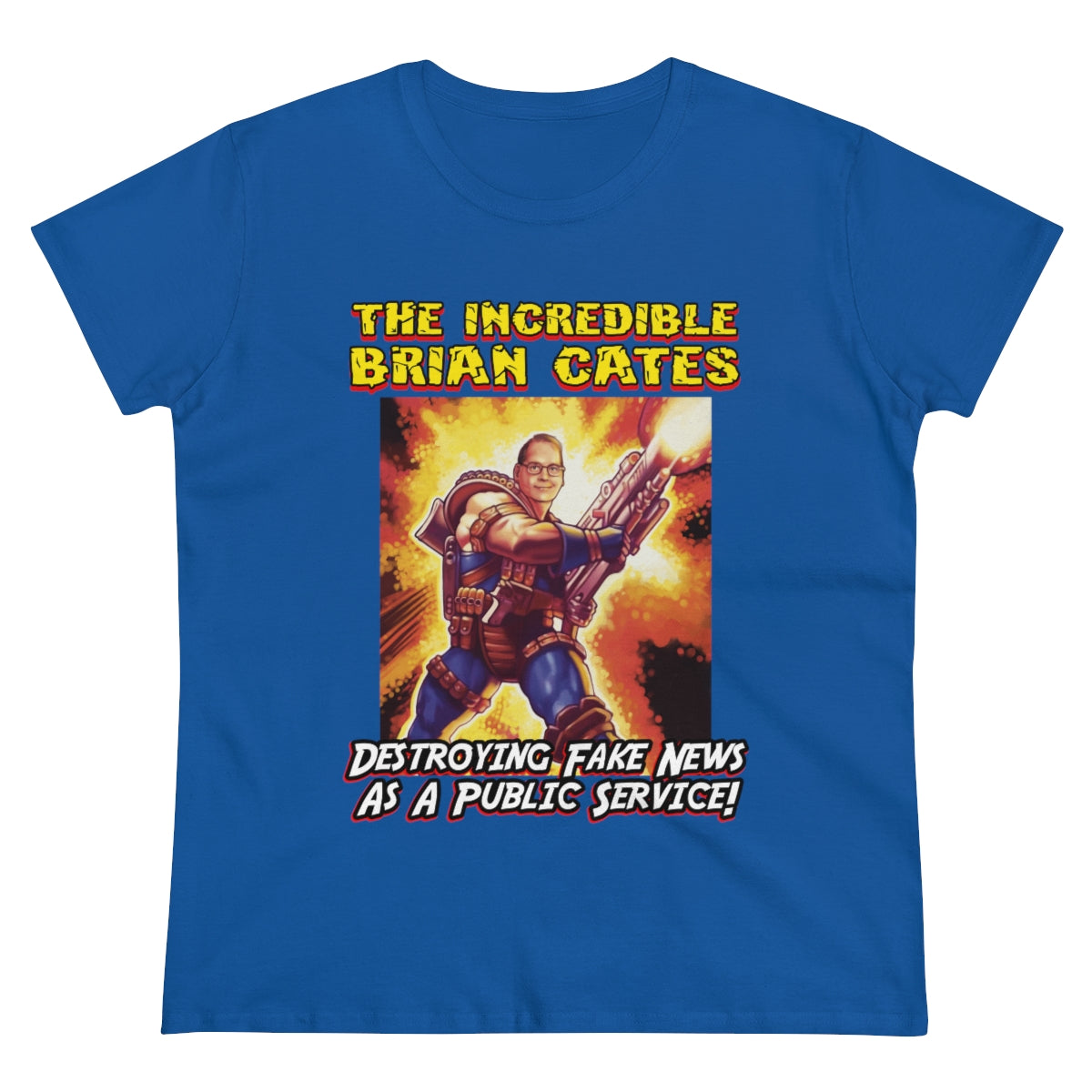 The Incredible Brian Cates | Women's Tee - Rise of The New Media