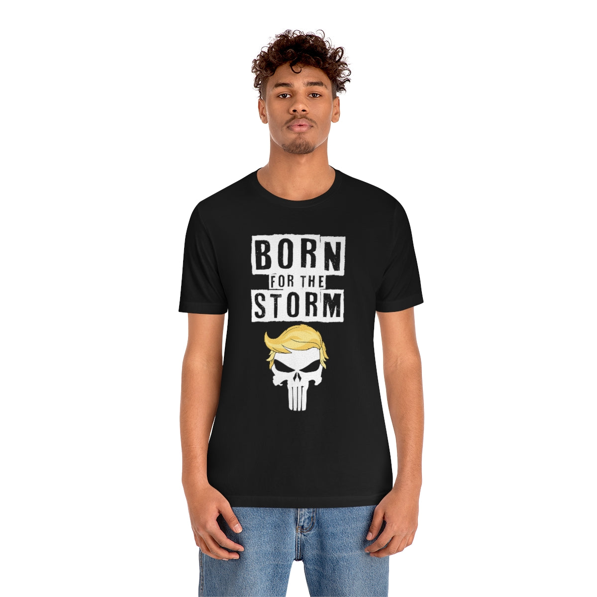 Born For The Storm | Mens/Unisex Short Sleeve T-Shirt - Rise of The New Media