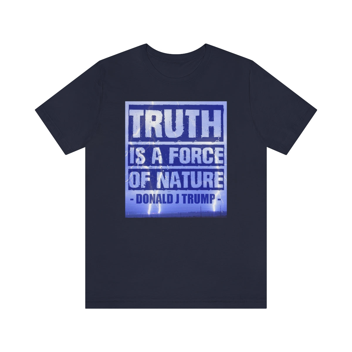 Truth is a Force of Nature | Mens/Unisex Short Sleeve T-Shirt - Rise of The New Media
