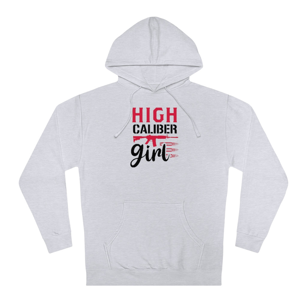 High Caliber Girl | Unisex Hooded Sweatshirt - Rise of The New Media