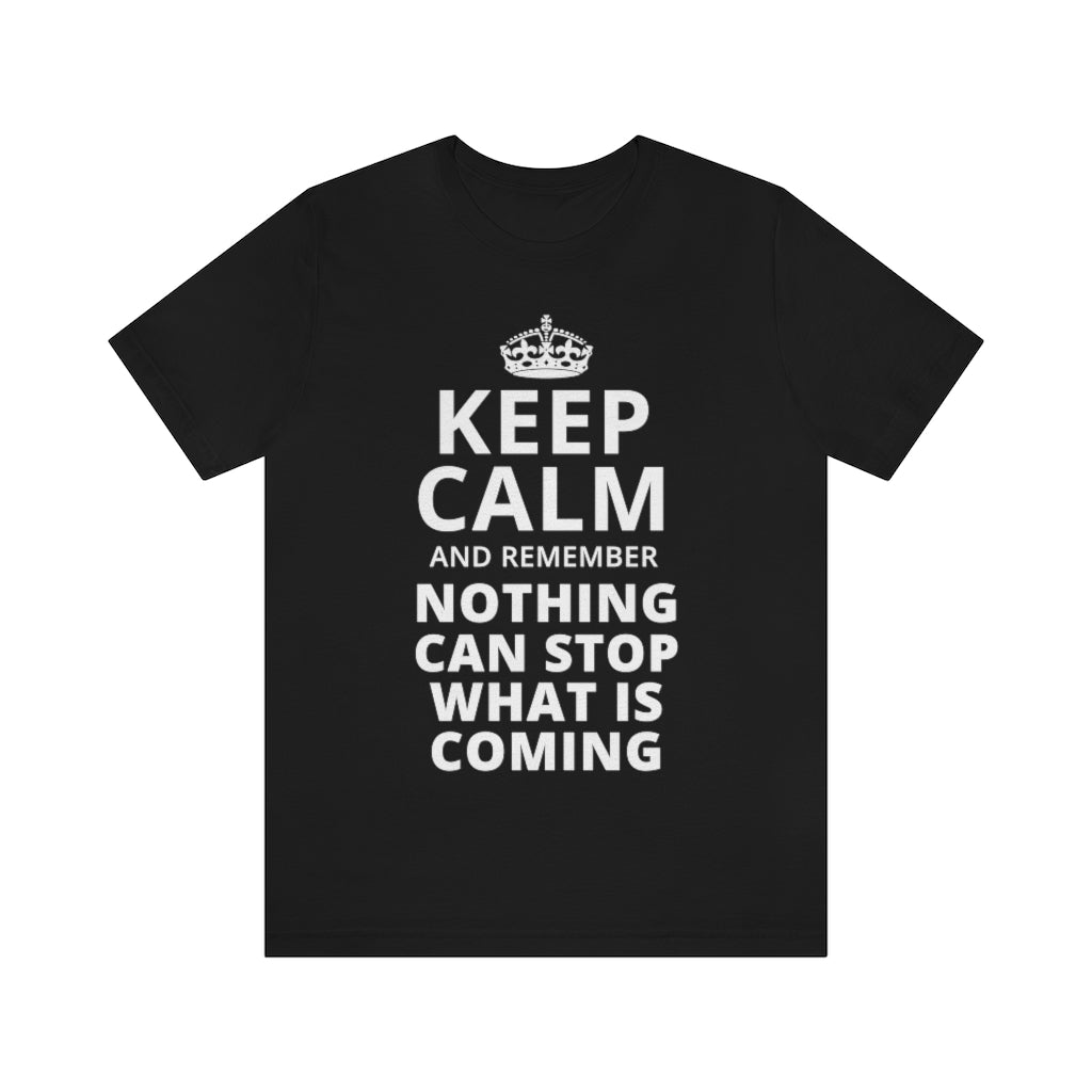 Keep Calm and Remember... | Mens/Unisex Short Sleeve T-Shirt - Rise of The New Media