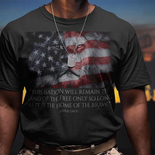 Land Of The Free | Unisex Short Sleeve T-Shirt - Rise of The New Media